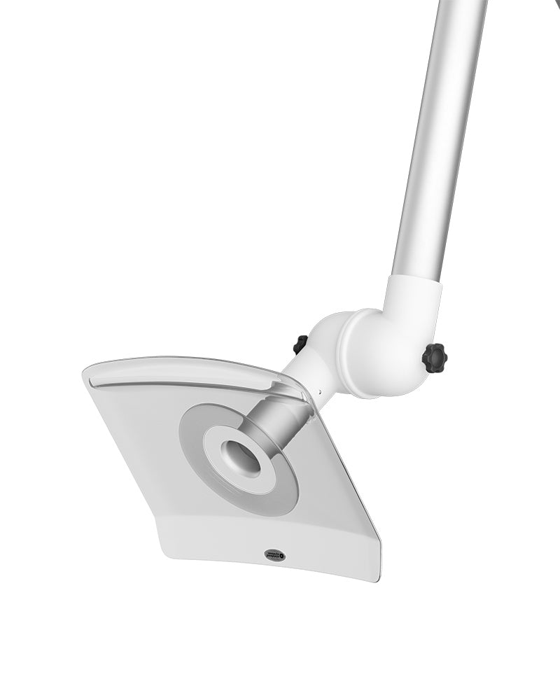 Biały ramię wyciągowe - Punktowy wyciąg do ściany